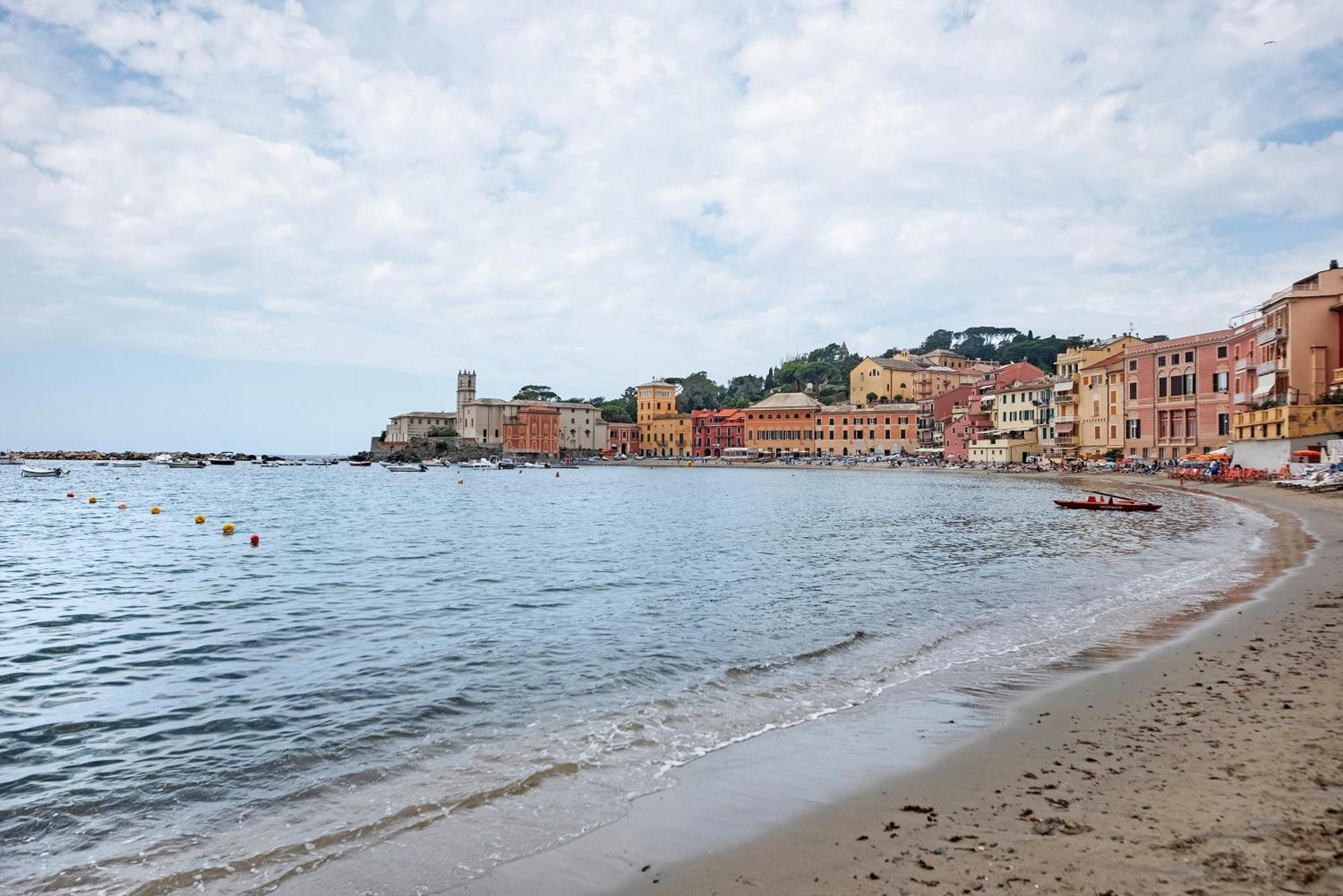 Apartment Baia Del Silenzio Beach Sestri Levante Exterior foto